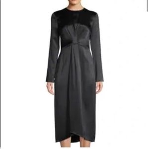 Vince Black Long Sleeve Dress
